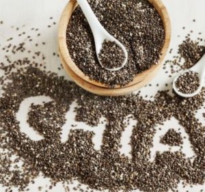 chia 300x281 - Conheça 5 Alimentos que ajudam a Emagrecer